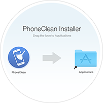 Symbol für das PhoneClean-Installationsprogramm