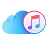 Wolke mit Musiknote
