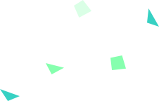Farbige Quadrate auf Weiß