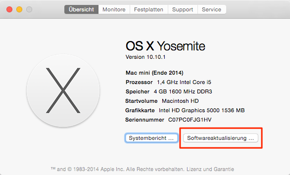 MacBook aktualisieren â MacBook