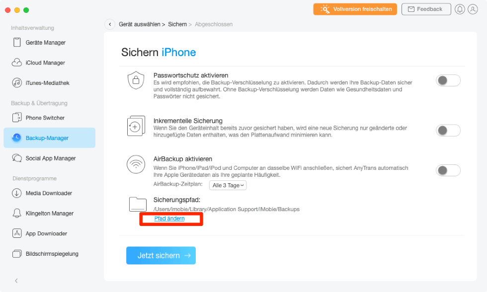 backup-manager-sichern-pfad-aendern