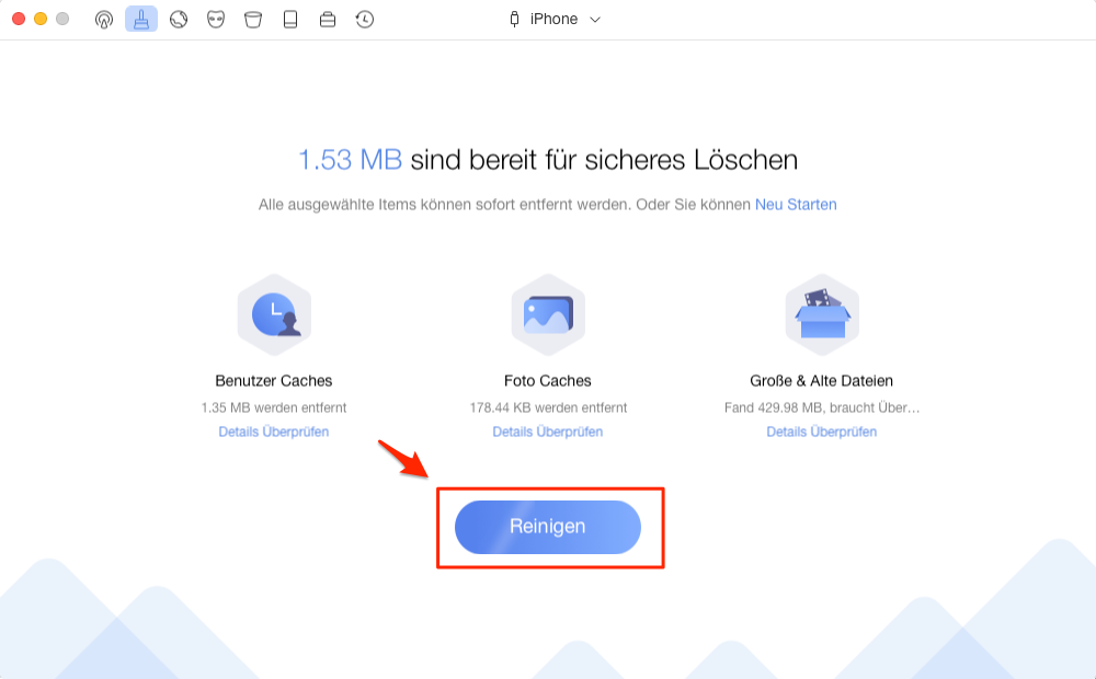 iPhone schneller machen ohne Jailbreak â Schritt 3