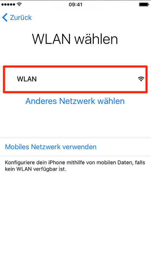 iPhone 8 mit WLAN-Netzwerk verbinden â iPhone einrichten