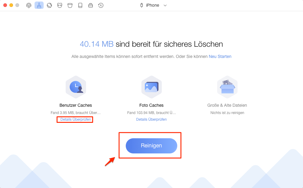 Mit iTunes Ersatz machen Sie iPhone schneller â Schritt 3