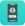 Cell phone on blue background