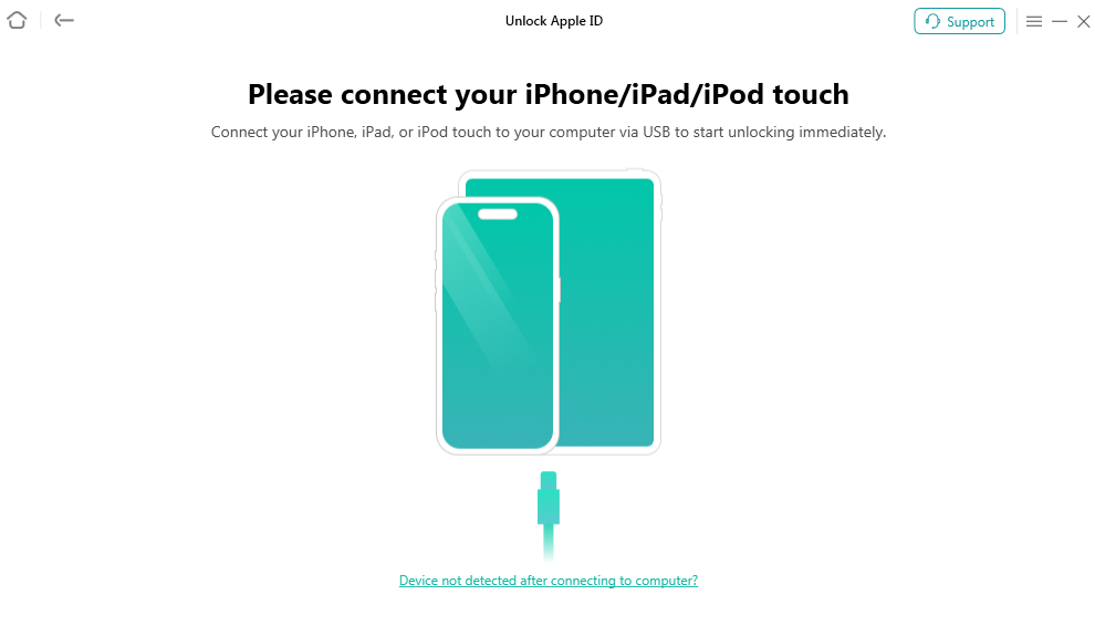 Connect Your iOS Device to Computer with a USB Cable