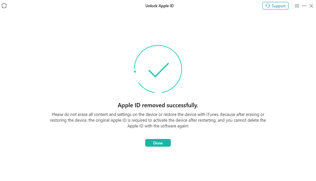 Succeed in Unlocking Apple ID