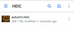 How to Open HEIC File on Android with Dropbox