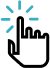 Clock with blue arrows on black background