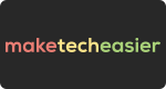 Black background Make Tech Easier