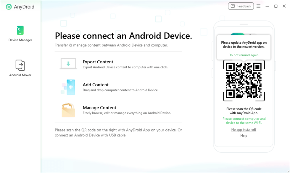 Connect Android to Computer