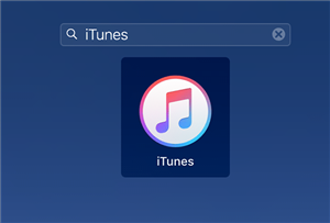 Open the iTunes App on your Computer