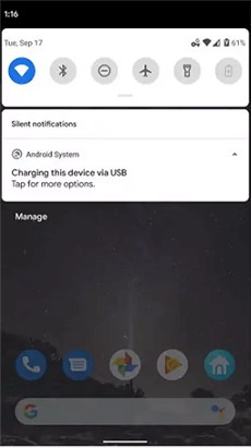 Select File Transfer from the Options