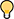 Bombilla de luz amarilla en el teclado