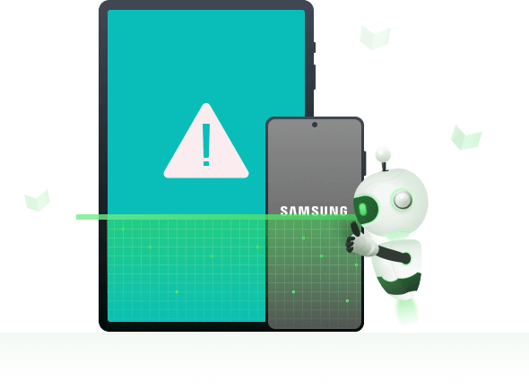 Cubre todos los dispositivos Samsung rotos causados por cualquier problema del sistema