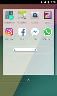 Agregar la barra de busqueda