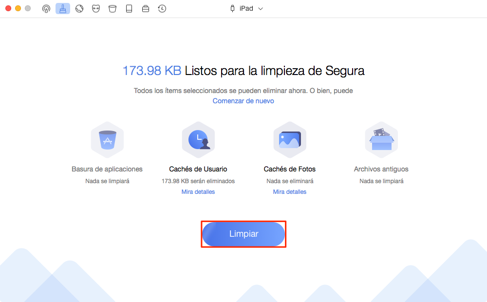 Cómo borrar caché iPhone - Paso 5