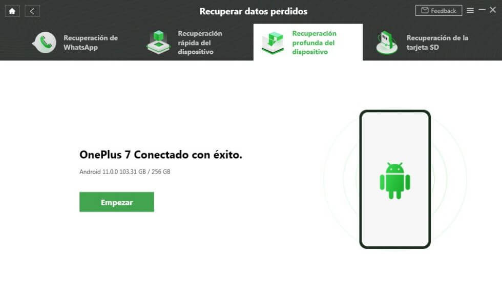 Conecte tu dispositivo Android a la computadora