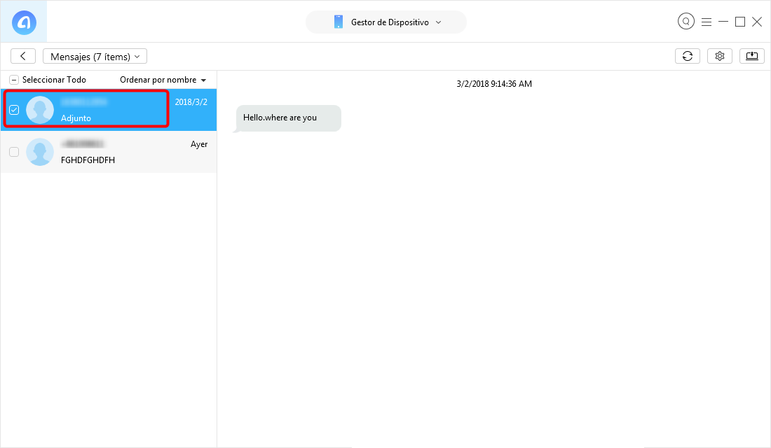 Pasar datos a un nuevo iPhone por AnyTrans