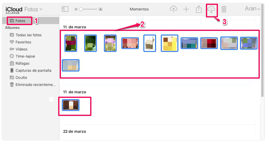 En iCloud