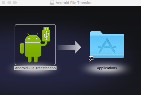 Installez Android File Transfer Mac