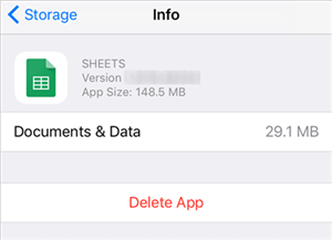 Désinstaller l’application problématique