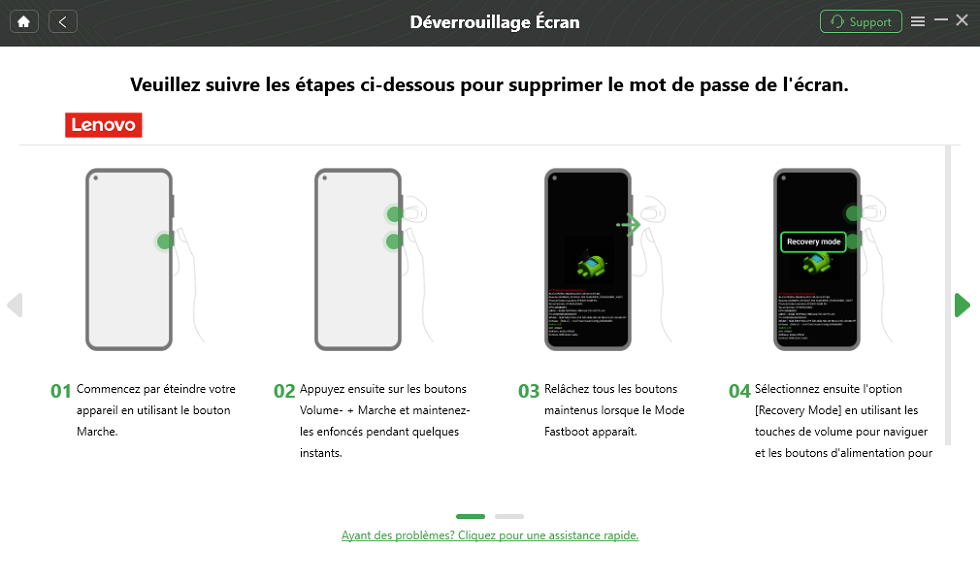 Déverrouiller Lenovo