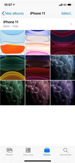 Fonds d'écran pour iPhone 11