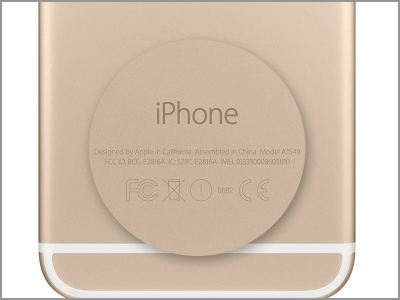 imei iphone sur dos