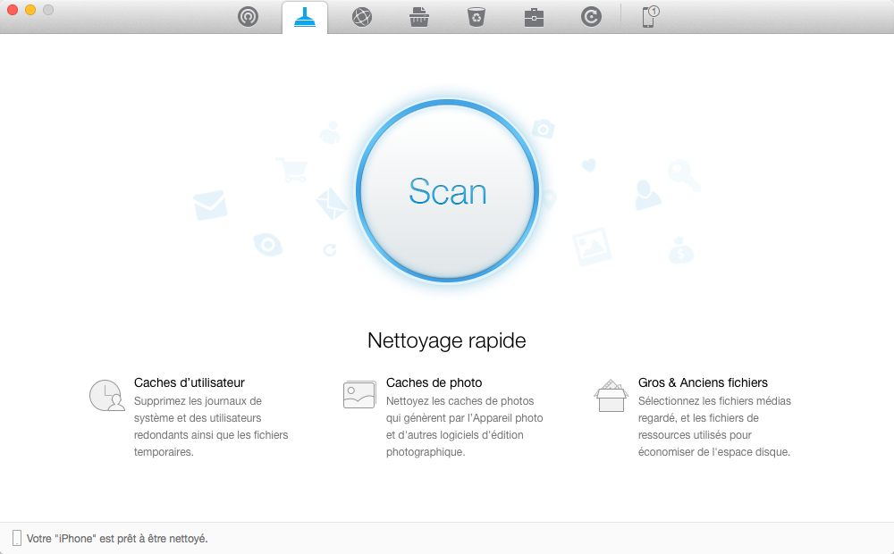 Meilleure alternative Ã  iTunes pour le nettoyage d'iDevice - PhoneClean